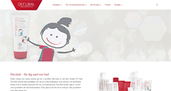 Desktop Screenshot of decubal.se